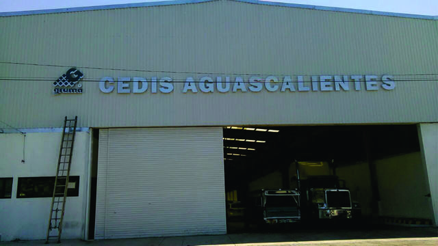 Cedis Letras letras 3d en aluminio cepillado plata