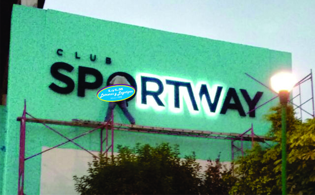 CLUB SPORTWAY  en aluminio pintado
