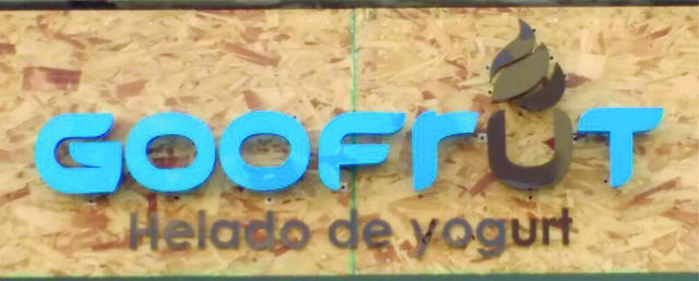 GOOFRUT en aluminio pintado